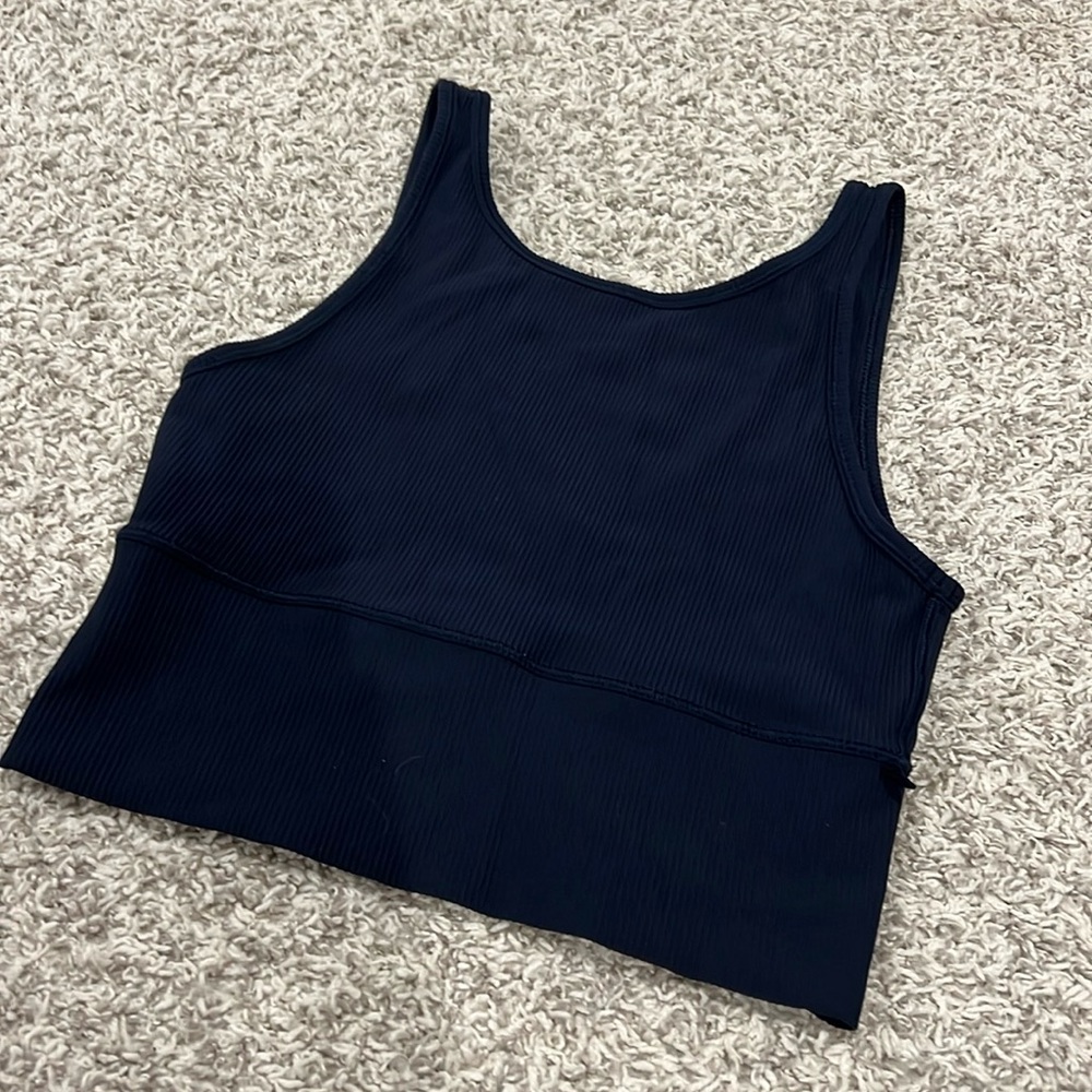 lululemon navy tank